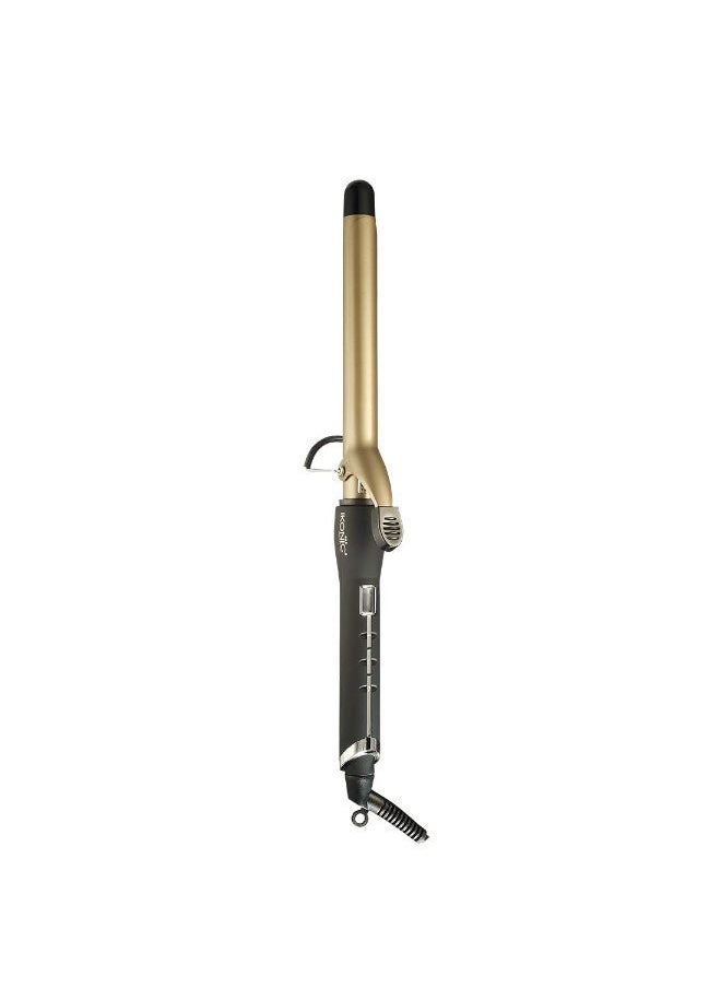 IKONIC - Curling Tong- 22Mm ( Black & Golden ) - Image 1