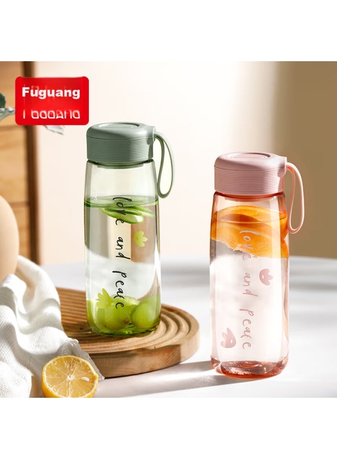 Tomimitsu Fuguang Plastic Cup, Tritan Material, Tea Cup, Water Cup, Portable For Students, Creative Cup, Shatterproof, Simple Space Cup For Summer - Image 4