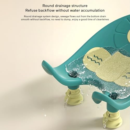 StarAndDaisy Baby Bath Seat for Newborn to 0-18 Months, Non-Slip, Adjustable, Portable, Comfortable, Hygienic Baby Bather - (White) - Image 4