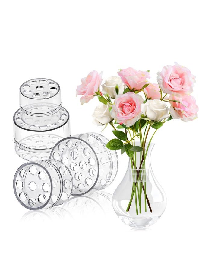 KIIDAS Spiral Ikebana Stem Holder, Spiral Stem Holder for Flowers, 4 Pieces DIY Wedding Bouquet Kit Spiral Ikebana Stem Holder for Flowers,Bouquet Twister Ikebana Tools Flower Bouquet Supplies - Image 1