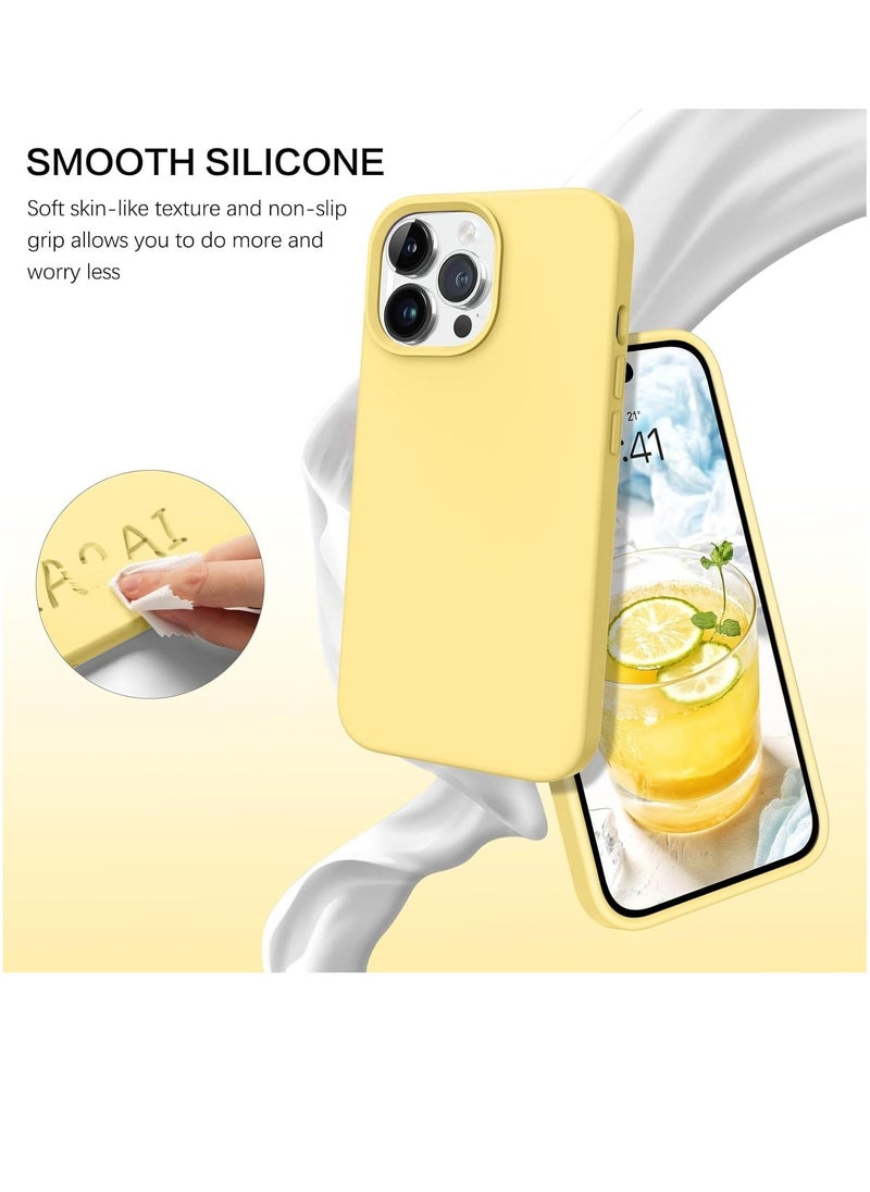 Raxoom Silicone Protective Case Compatible with iPhone 14 Pro Max Soft Liquid Gel Rubber Cover Shockproof Bumper Anti-Scratch Anti-Fingerprint Anti-Drop Slim Cover for iPhone (for iPhone 14 Pro Max) - Image 3