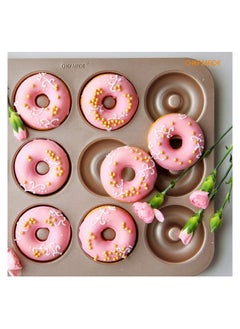 chefmade Donut Mold Cake Pan 12 Cavity Non-Stick Ring Doughnut Bakeware  - Image 5