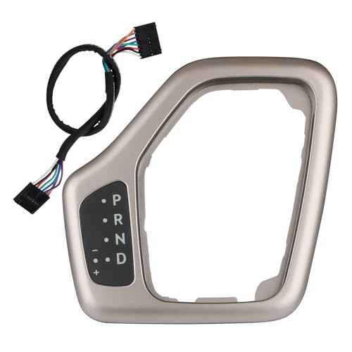 APPERFiT Transmission Shifter Bezel with Wire Harness 5YD27LS5AA 68413957AA 601401 Tan for Gear Shift Compatible with 20142018 Jeep Cherokee Service Shifter Repair Accessories Parts - Image 1