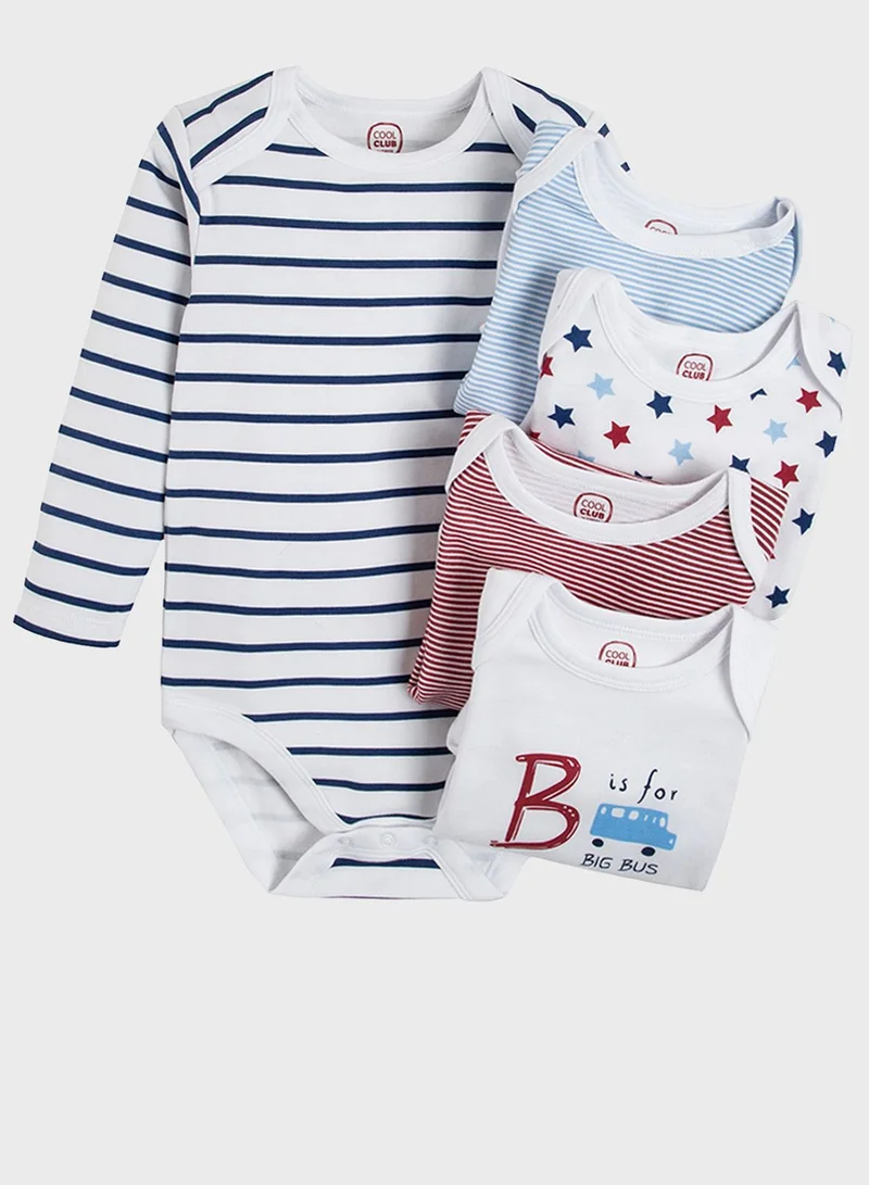 SMYK Infant 5 Pack Assorted Bodysuit