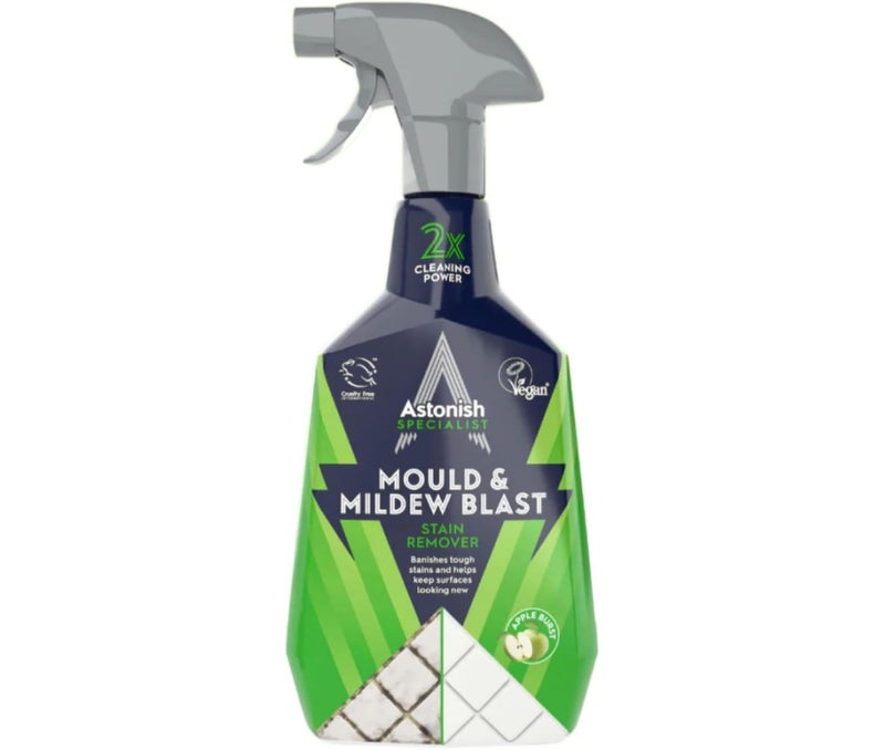 Astonish Premium Mold & Mildew Stain Blaster Spray 750ml | Powerful Bathroom Cleaner | Removes Black Mold, Mildew & Fungus Stains | No Scrub Formula | Multi Surface Cleaning - Image 1