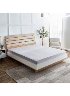 Home Box Bristol Polycotton King Fitted Sheet 200 x 25 x 180 cm  - Image 1