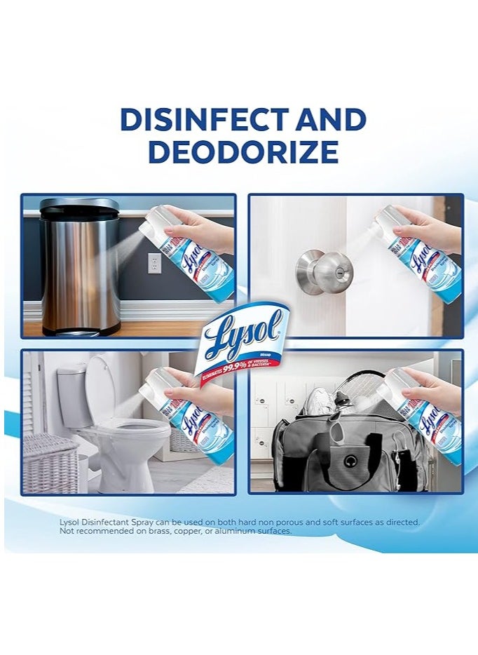 Lysol Disinfectant Spray, Sanitizing and Antibacterial Spray, For Disinfecting and Deodorizing, Crisp Linen, 12.5 Fl. Oz - pzsku/Z11D69626546A6F955BA6Z/45/_/1740316499/fdf973ae-e7e0-4389-a58e-dd6a9ef638f7