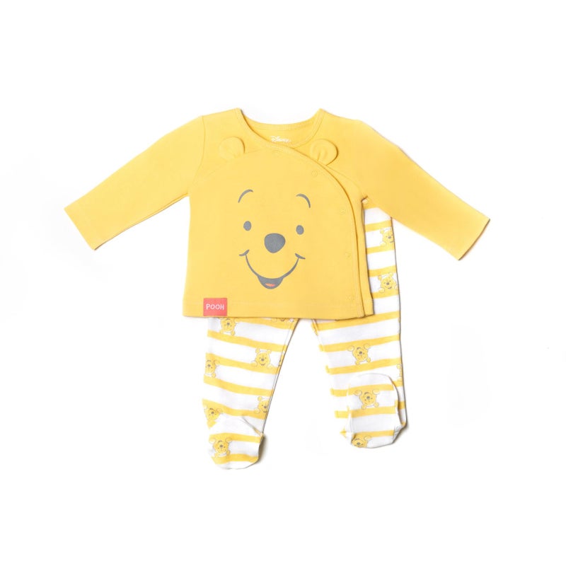 Disney Winnie the Pooh Infant Baby Boys Jacket Pants and Hat 3 Piece Outfit Set 24 Months - Image 2