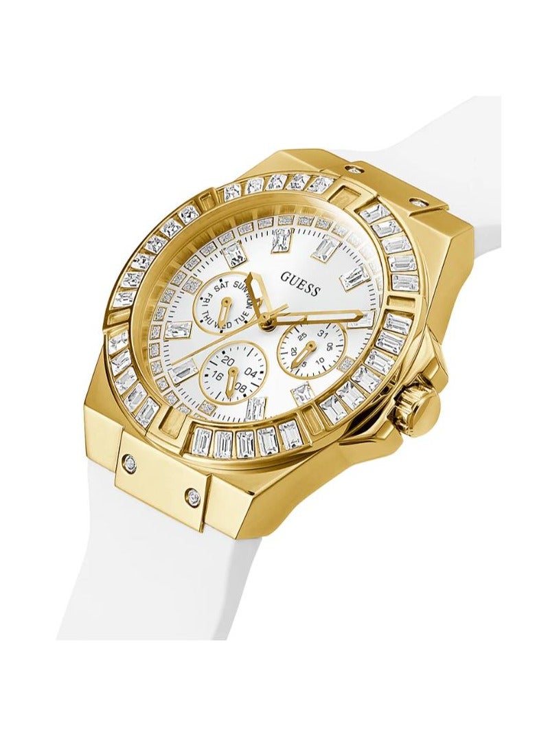 جس ساعة يد بعقارب مطاطية W0653L3 للرجال - Image 2