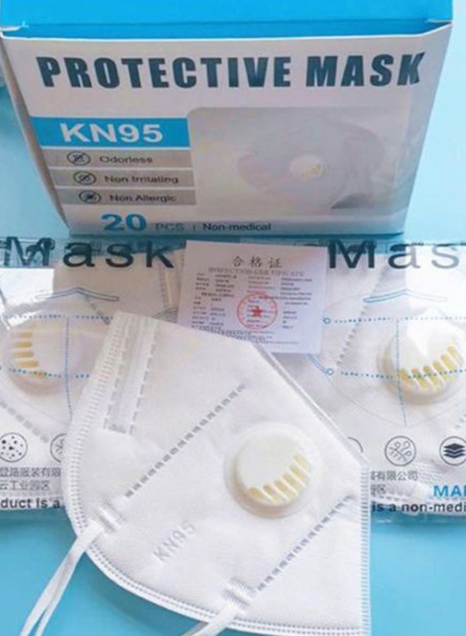 NIBEMINENT 20-Piece KN95 Face Mask With Filter Set  - Image 2