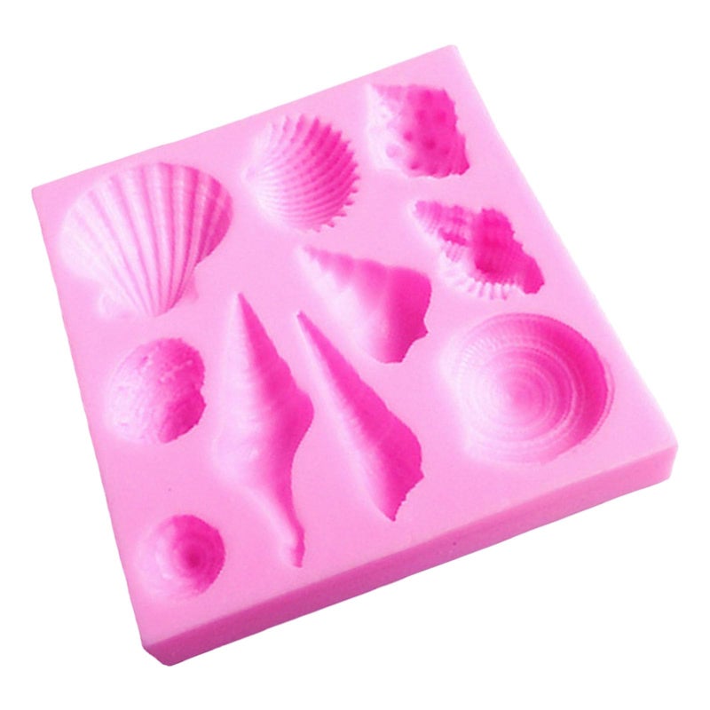 Marine Conch Sea Shell Silicone Mold For Baking Fondant Color A - Image 2