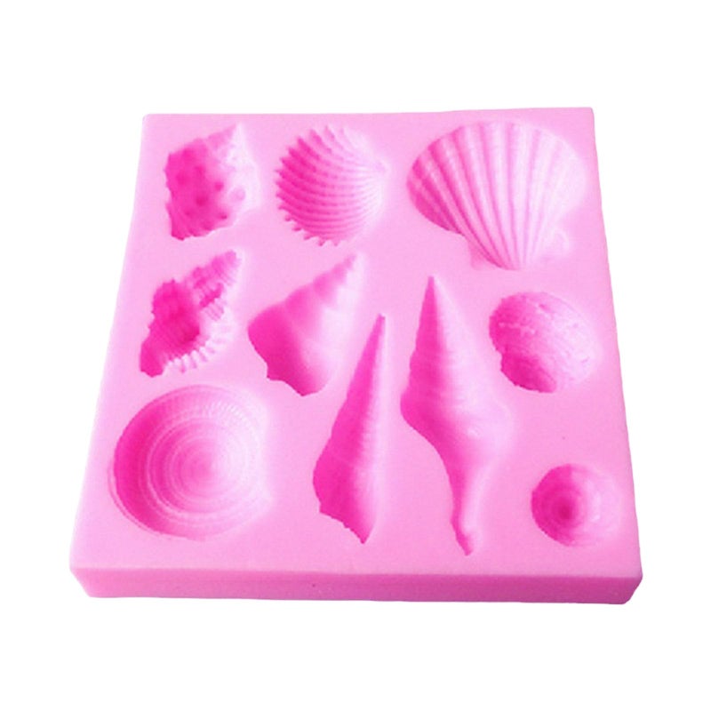Marine Conch Sea Shell Silicone Mold For Baking Fondant Color A - Image 5