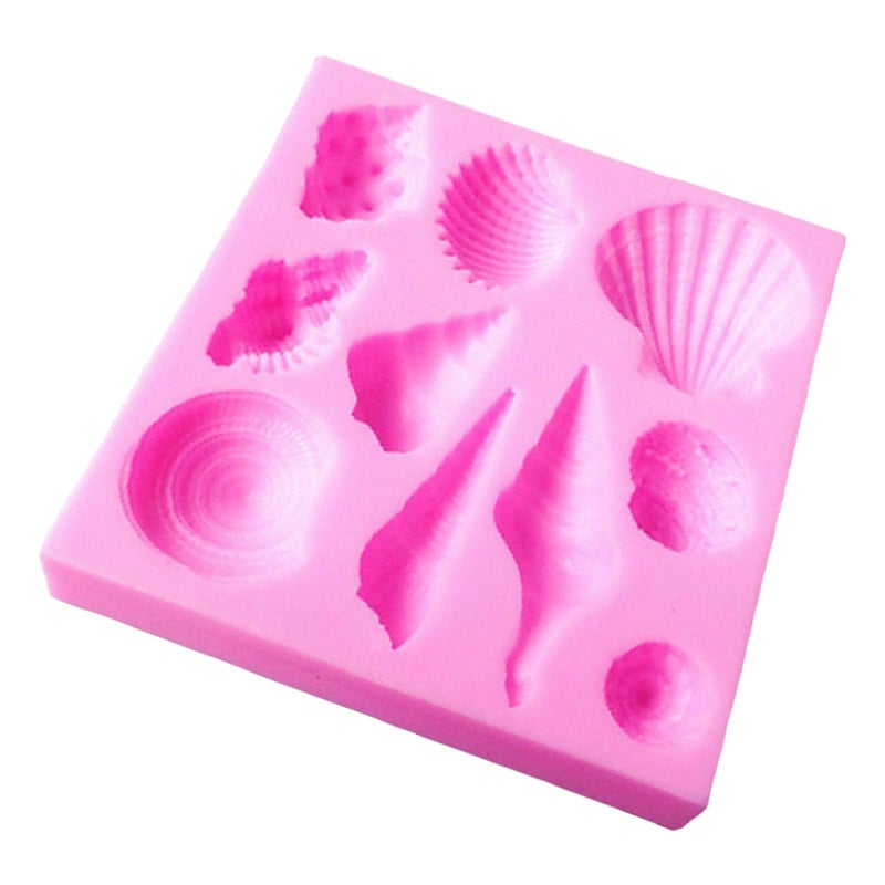 Marine Conch Sea Shell Silicone Mold For Baking Fondant Color A - Image 4