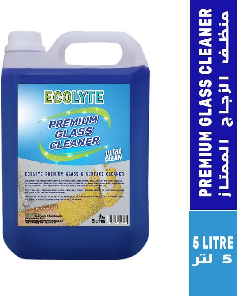 Ecolyte+ Premium Glass Cleaner - 5 Liters - Image 3
