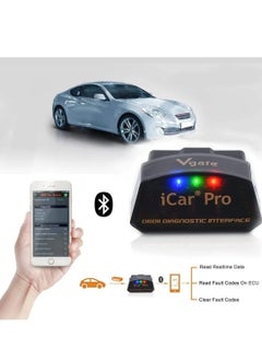 Vgate Vgate iCar Pro Bluetooth 4.0 OBD2 Fault Code Reader OBDII Code Scanner Car Check Engine Light iOS iPhone iPad Android Compatible ELM327 Adapter  - Image 3