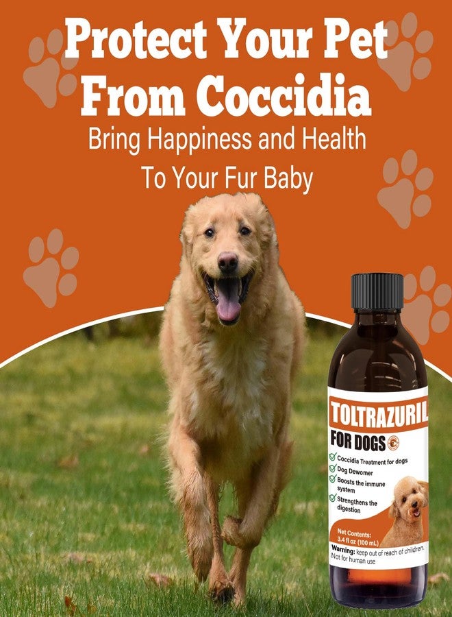 VetaSure Toltrazuril 10% Oral Liquid for Cats, Dogs for Giarci - 100 ml with 3 ml Dropper, Supports Digestive Health, for Non-Food Chain Animals - Image 5