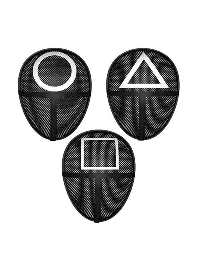 لعبة الحبار مجموعة من 3 أقنعة لعبة الحبار - Image 1