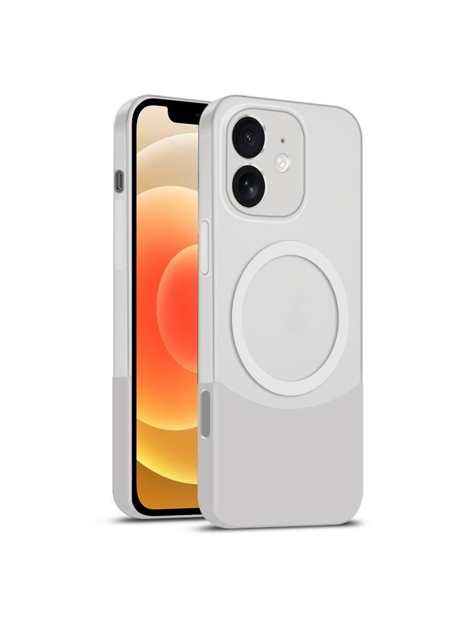 Zaboon Case For iPhone 12 Dual Color Stitching MagSafe Magnetic PC Phone Case - Image 1