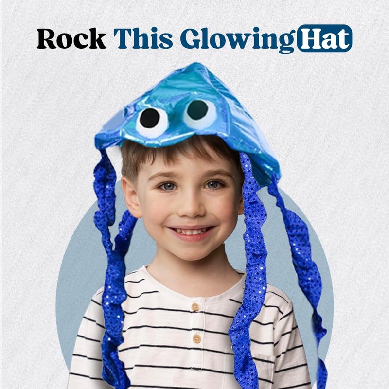 Tigerdoe Jellyfish Hat - Jellyfish Costume - Animal Hats - Fish Hats - Costume Hat - Image 4