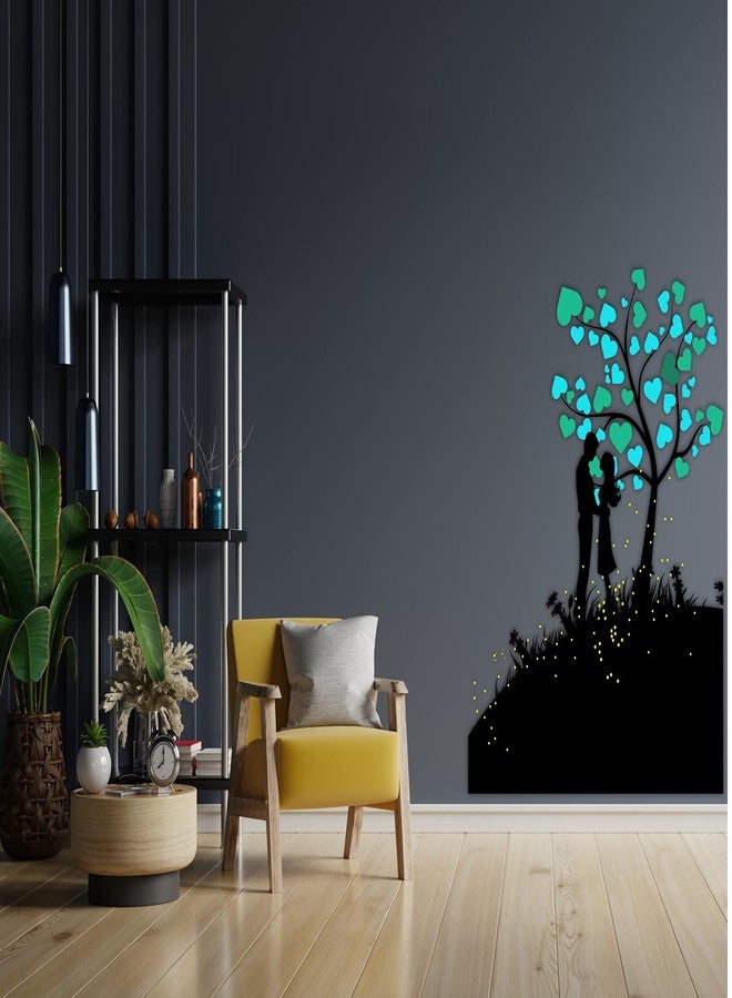 CVANU Beautiful Design Printed PVC Vinyl Wall Sticker for Decoration, Multicolour Size (70cmx57.5cm) Design Q - Image 2