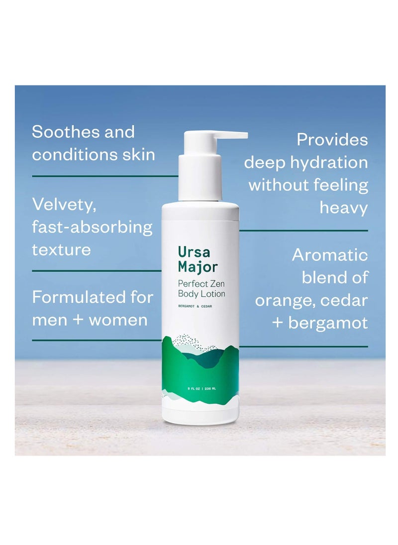 Ursa Major - Ursa Major Natural Body Lotion | Vegan and Cruelty-Free | Moisturizes, Soothes and Hydrates Skin | Formulated for Men & Women | 8 ounces - Image 1