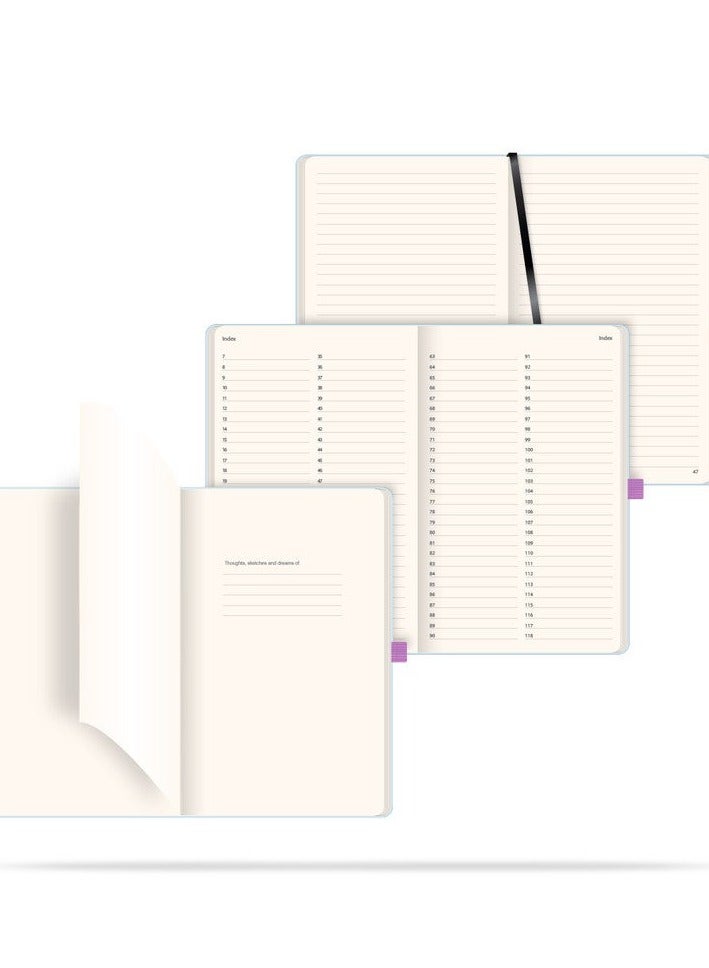 كاستيلي دفتر ملاحظات بغلاف صلب بتصميم أنيق وورق عالي الجودة مناسب لتدوين اليوميات والكتابة الإبداعية - Image 5