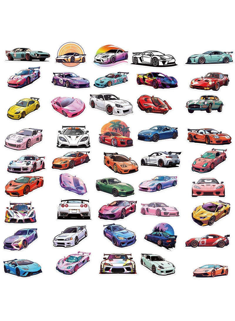 50pcs JDM Retrofit Racing Car Stickers for Car Water Bottles Laptop Motorcycle Computer Guitar Skateboard Graffiti Decals for Boys Girls Adults Gifts - Image 2