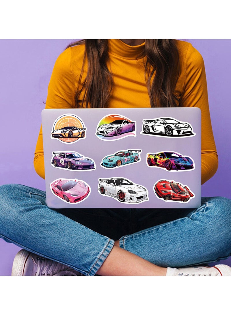 50pcs JDM Retrofit Racing Car Stickers for Car Water Bottles Laptop Motorcycle Computer Guitar Skateboard Graffiti Decals for Boys Girls Adults Gifts - Image 3
