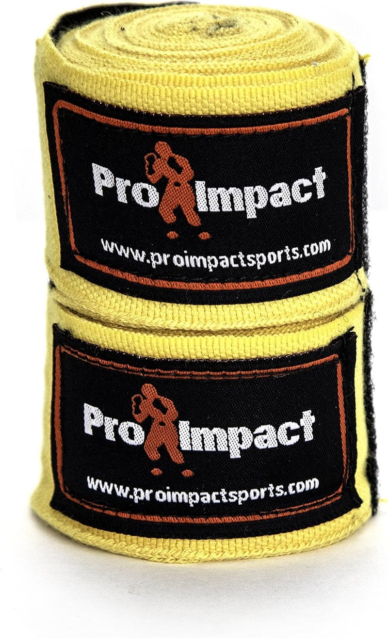 Pro Impact 180 Inch Mexican Style Boxing Hand Wraps – Stretchable Wrist & Knuckle Support for MMA, Muay Thai, Kickboxing, Heavy Bag & Combat Training – Men & Women - Image 2