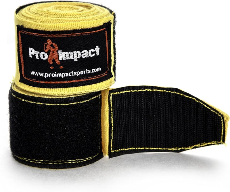 Pro Impact 180 Inch Mexican Style Boxing Hand Wraps – Stretchable Wrist & Knuckle Support for MMA, Muay Thai, Kickboxing, Heavy Bag & Combat Training – Men & Women - Image 4