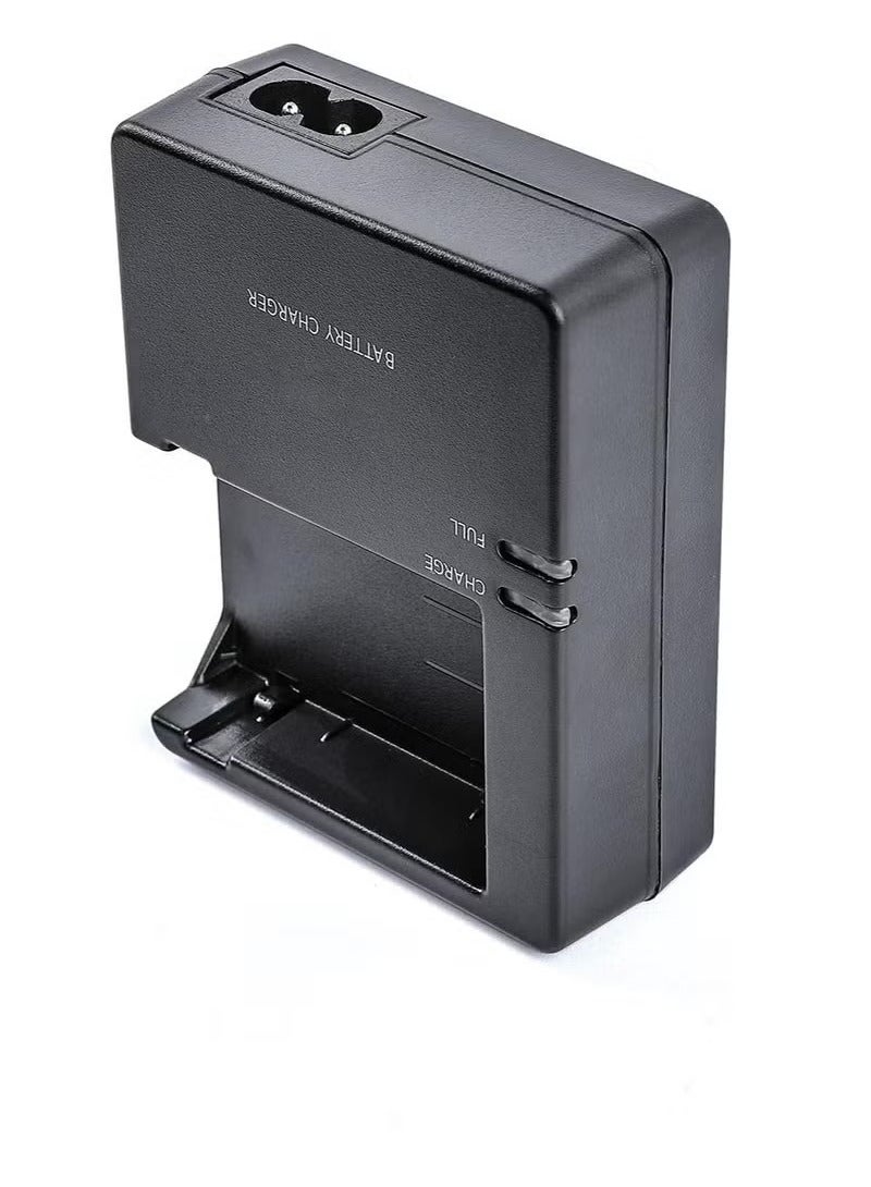 LC-E8 LC-E8C Battery charger 600d 550D 650D 700DCompatible with Canon EOS Rebel: EOS T2i T3i T4i T5i X4 X5 X6i X7i DSLR Camera, black,with Power Supply Cord - Image 3