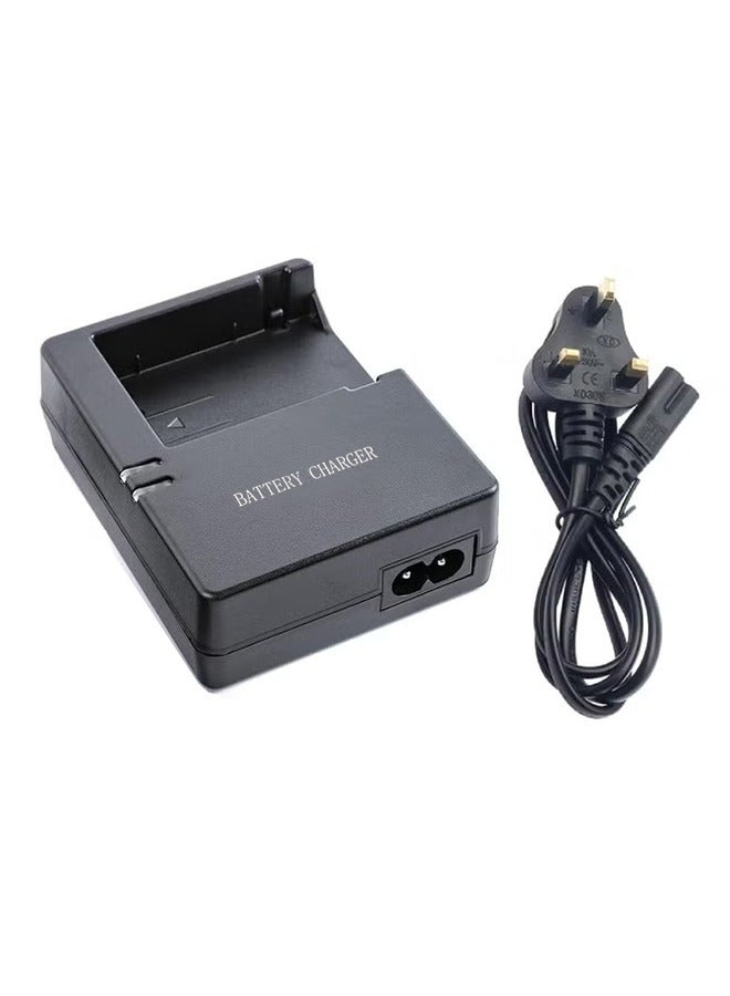 LC-E8 LC-E8C Battery charger 600d 550D 650D 700DCompatible with Canon EOS Rebel: EOS T2i T3i T4i T5i X4 X5 X6i X7i DSLR Camera, black,with Power Supply Cord - Image 1