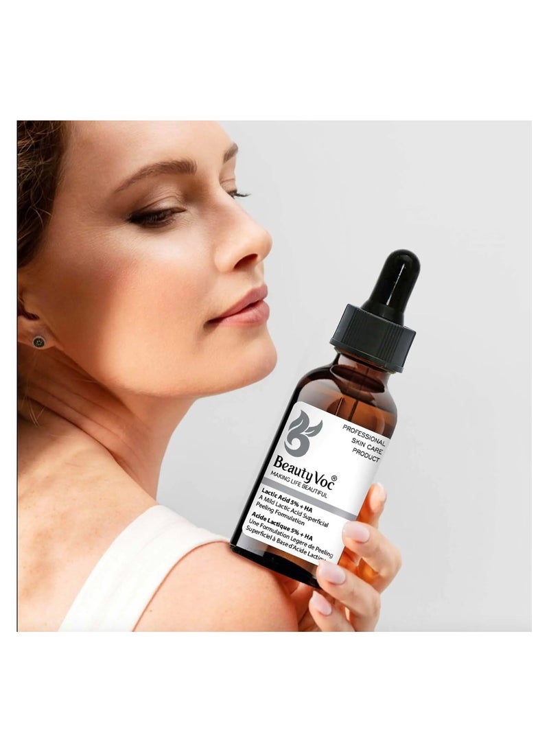 BEAUTY VOC Lactic Acid 5%+HA Serum,30ML  - Image 1