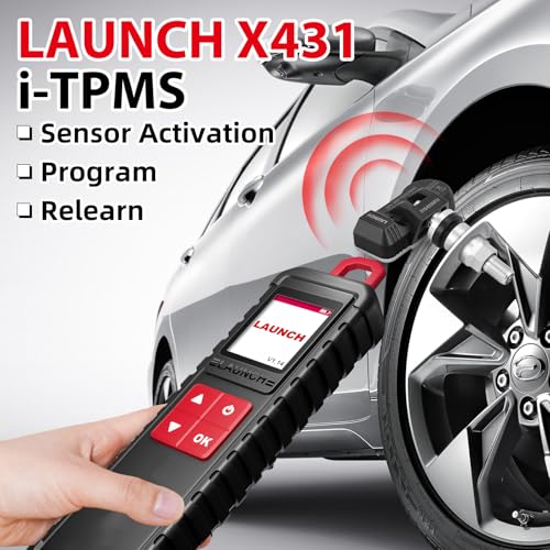LAUNCH X431 i-TPMS (Upgrade of TS GUN) Handheld Tire Pressure Monitor, Activate/Read/Learn TPMS Sersors, Work with LAUNCH X431 Scanner Diagnostic Tools (Can be Worked Alone) - Image 2