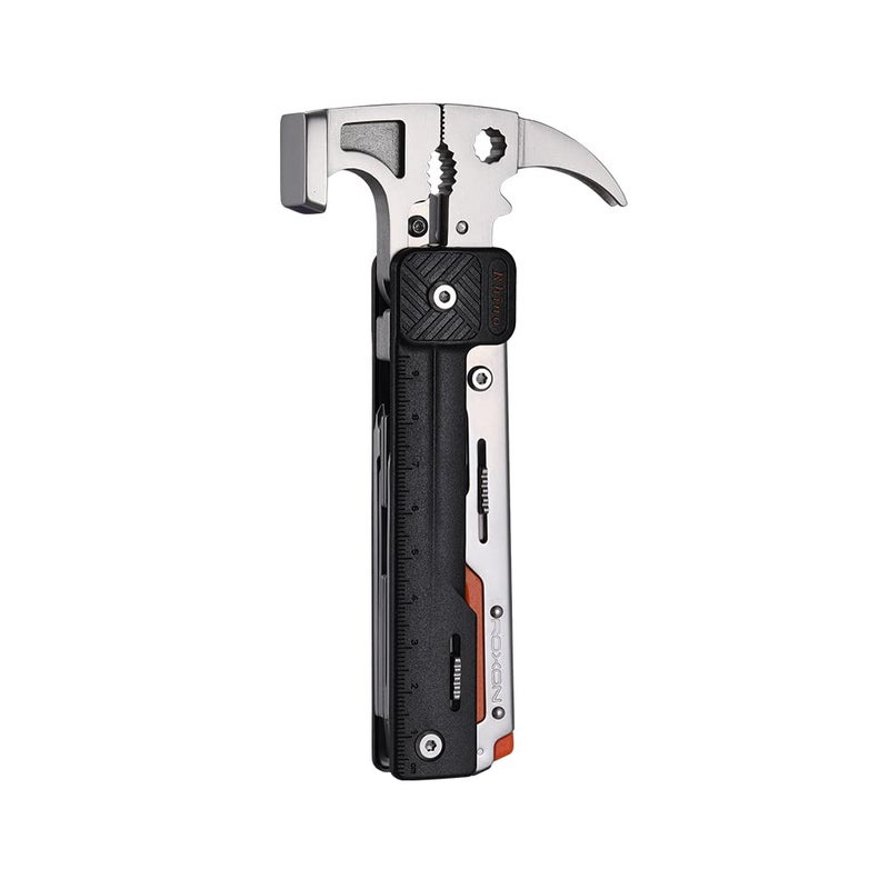 ROXON 16 in 1 Tools Camping Hammer Multitool with flint stone, replaceable cutter, Best Camping Accessories with plier, knife, bottle opener, saw, ruler, - Image 2