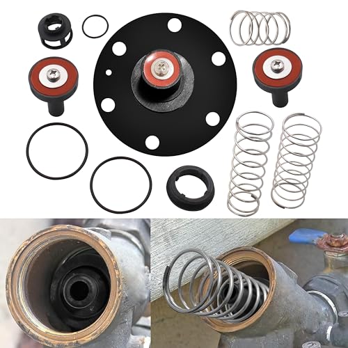 LUKYER 3/4"-1" Complete Backflow Repair Kit Compatible with Wilkins 975XL 975XL2 Rubber Repair Kit - Image 1
