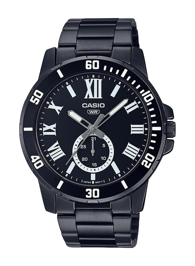 Casio General Line Watch: Black MTP-VD200B-1BUDF - Image 1
