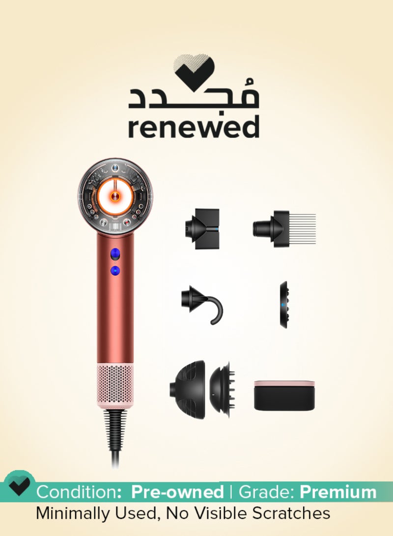 دايسون Renewed - Supersonic Nural Shine Strawberry Bronze/Blush Pink - Image 1