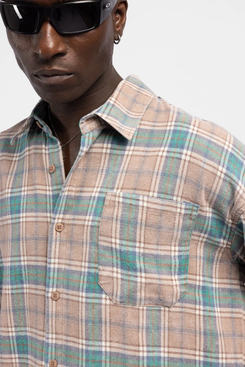 Catch Plaid Lumberjack Shirt