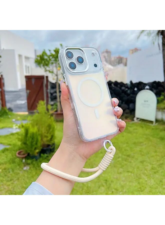 Compatible With Iphone 16 Pro Max 15 14 13 12 11 Plus Max Pro Stylish Durable Magnetic Wireless Charging Phone Case Color Changing Complete Protection Blue - Image 5