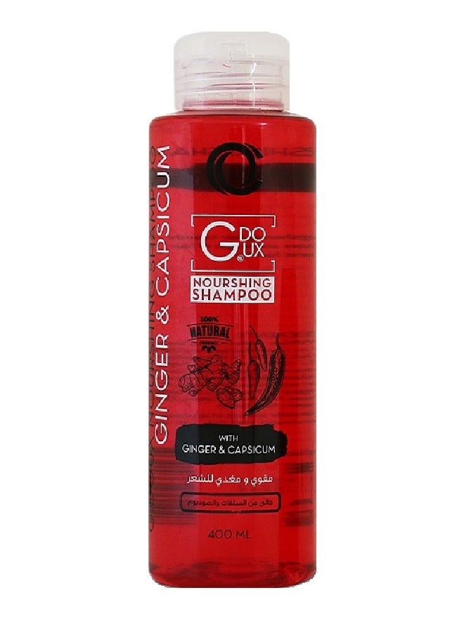 G.DOUX Ginger & Capsicum Shampoo 400ml  - Image 1