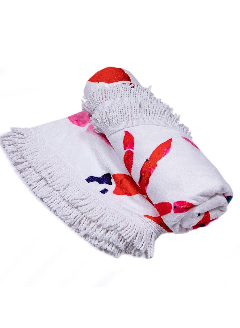 Anemoss Crab Round Beach Towel - Image 4