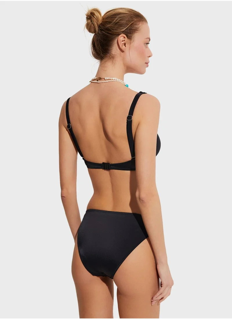 JUNE High Leg Bikini Bottom