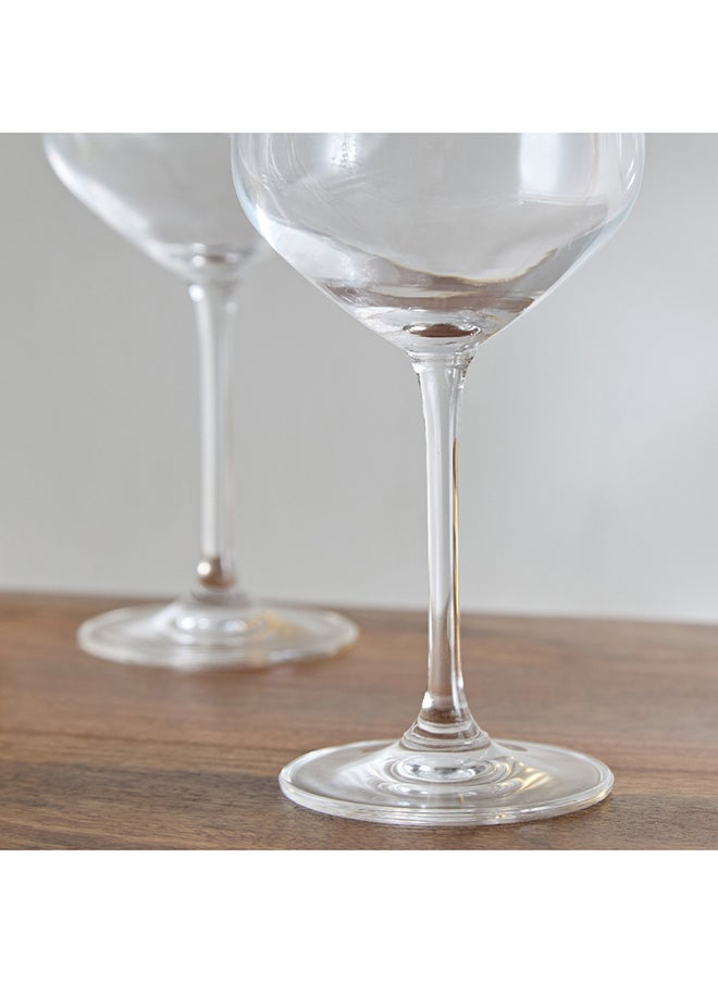 Home Box Royal 6-Piece Crystal Stemware Glass with Rim 610 ml  - Image 4