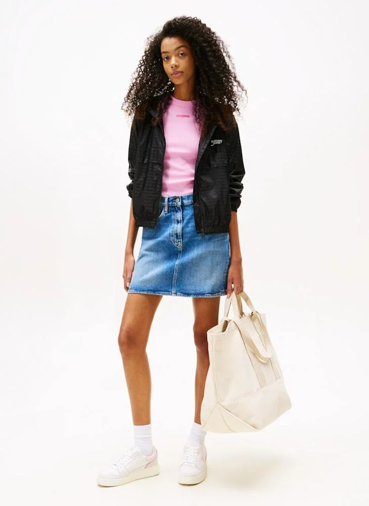 TOMMY JEANS Logo Windbreaker Jacket