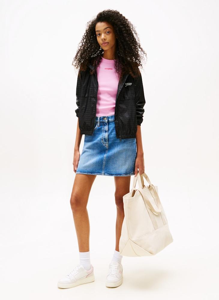 TOMMY JEANS Logo Windbreaker Jacket - Image 3