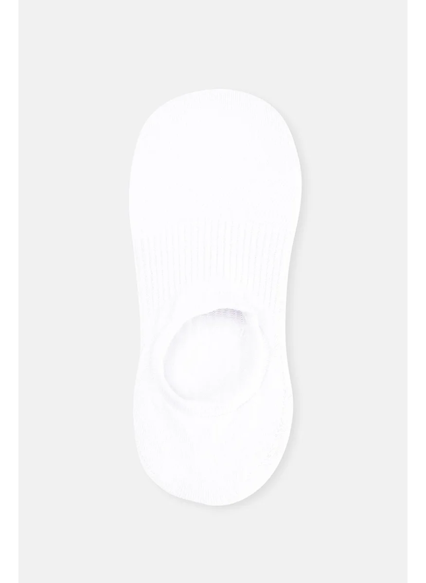 داجي White Women Non-Slip Sole Invisible Socks