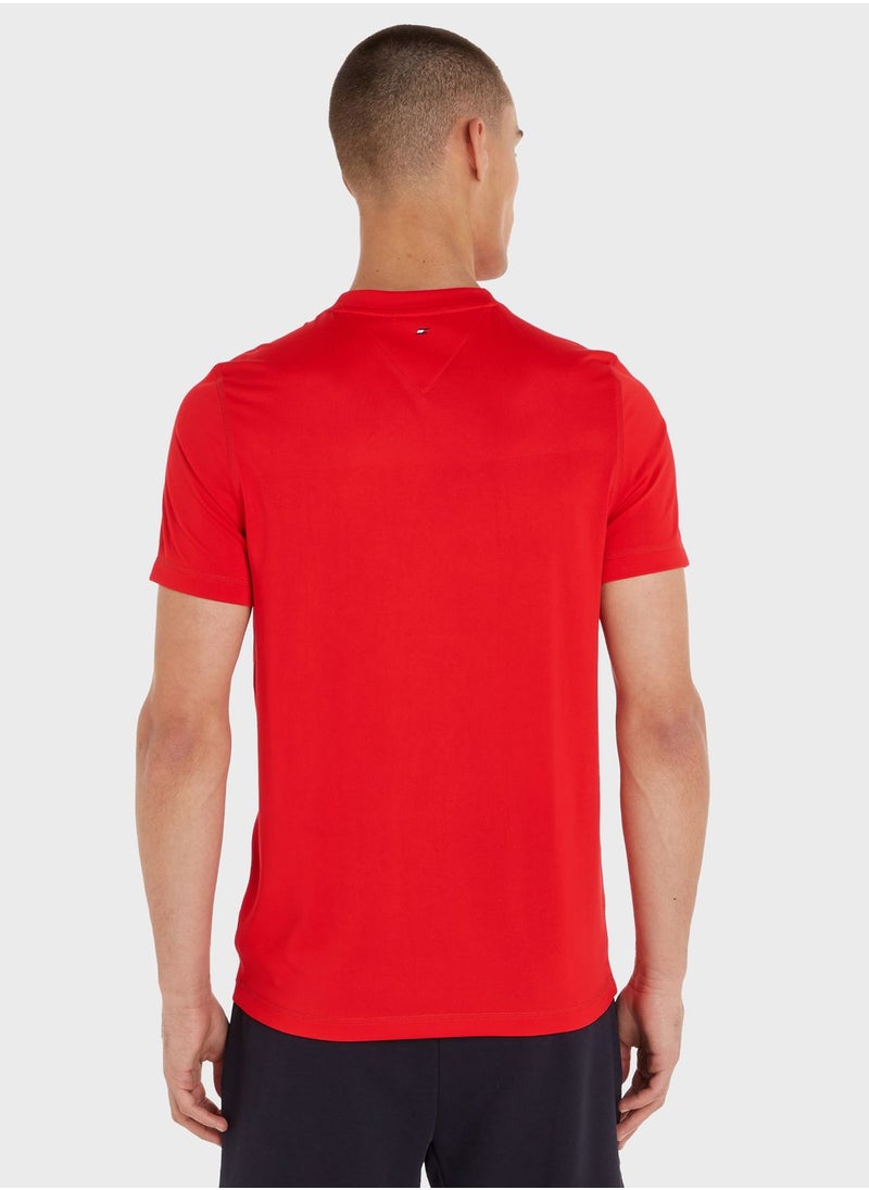 TOMMY HILFIGER - Essential Hilfiger Logo T-Shirt - Image 1