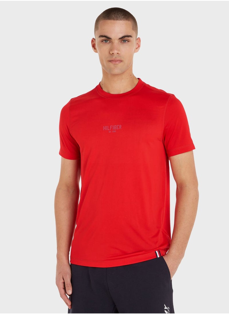 TOMMY HILFIGER - Essential Hilfiger Logo T-Shirt - Image 1