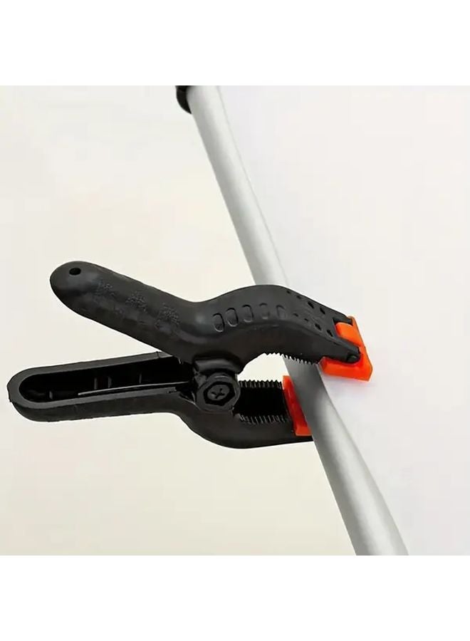 20pcs 2 Inch Plastic Spring Clamps Heavy Duty Non Slip Orange Grips For Woodworking - Image 5